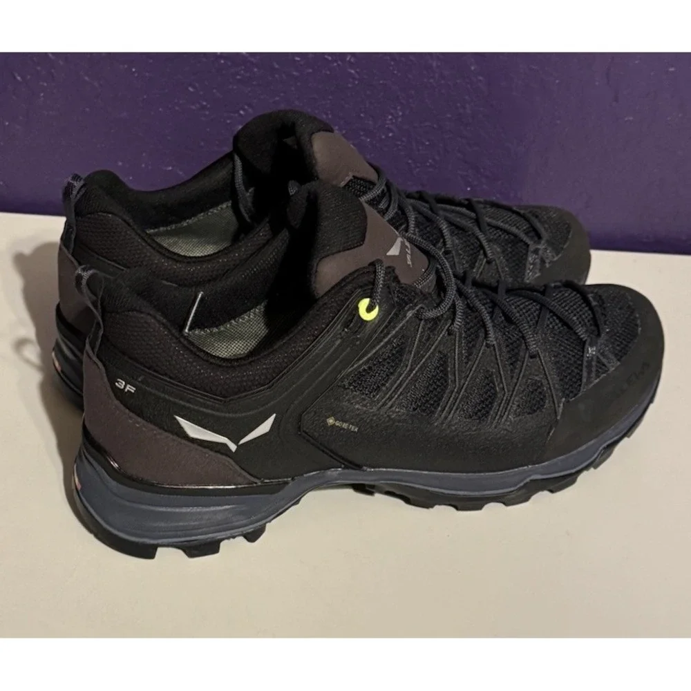 Salewa Mountain Trainer Lite GTX GORE-TEX Waterproof Hiking Shoe Black Mens 11.5